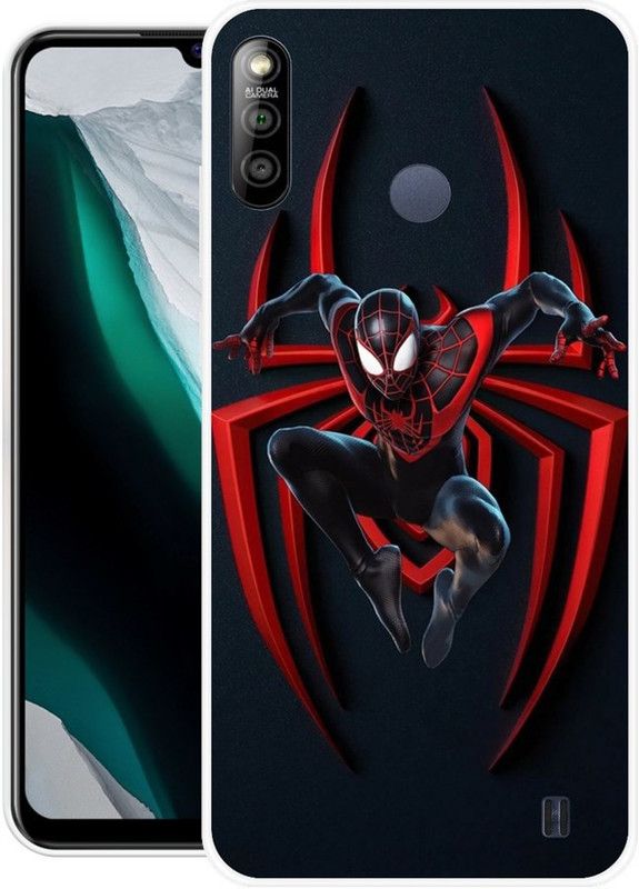 SHIVKUDI Back Cover for Lava Z3  (Multicolor, Grip Case, Silicon, Pack of: 1)