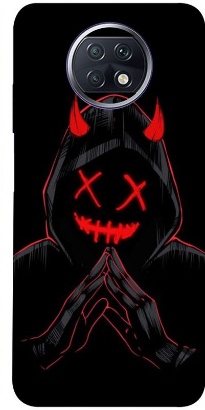 AsSkin Redmi Note 9T, redmi note 9t Mobile Skin  (Ultra Super Black Devil With High Matte Finish..,)