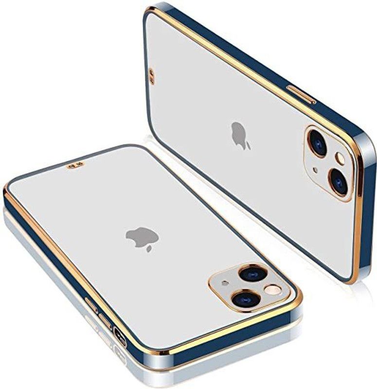 fi-yonity Back Cover for I phone 13  (Blue, Shock Proof, Pack of: 1)