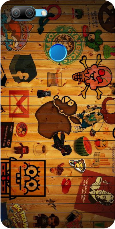 Smutty Back Cover for Honor 9N - Graffiti Print  (Multicolor, Hard Case, Pack of: 1)