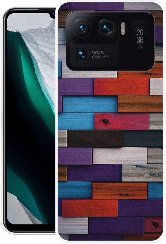 Krtagy Back Cover for Mi 11 Ultra 5G  (Multicolor, Dual Protection, Silicon, Pack of: 1)