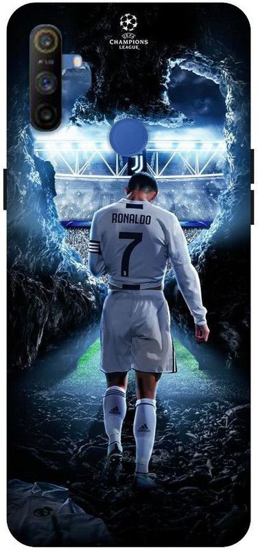 SSMORYA Back Cover for Realme Narzo 20A, Ronaldo CR-7 Printed Back Cover  (Multicolor, Hard Case, Pack of: 1)