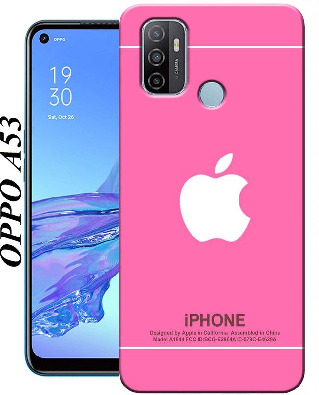 Amstyle Back Cover for Oppo A53  (Multicolor, Dual Protection, Silicon)