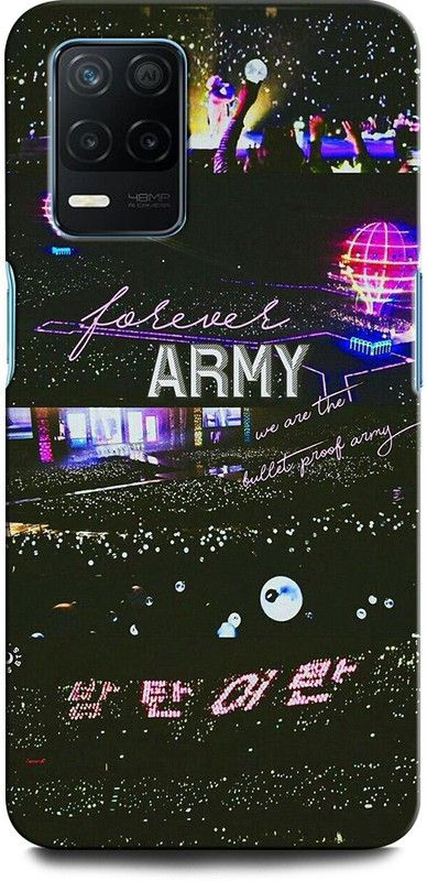 ORBIQE Back Cover for Realme 9 5G BTS X ARMYJUNGSHOOK, KOREAN, HEARTBEAT, BTS, GIRL, SINGER  (Multicolor, Hard Case)