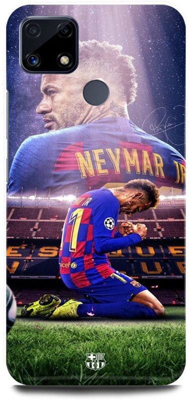 JUGGA Back Cover for Realme C25s, RMX3197, NEYMAR, JR, BARCELONA,FOOTBALL,JUNIOR,PSG,FRANCE  (Blue, Hard Case, Pack of: 1)