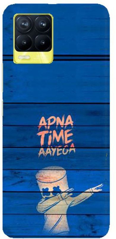 Zappy Back Cover for Realme 8s 5G,Realme Narzo 30 5G, Realme 8 5G, Realme 8s  (Blue, White, Hard Case)