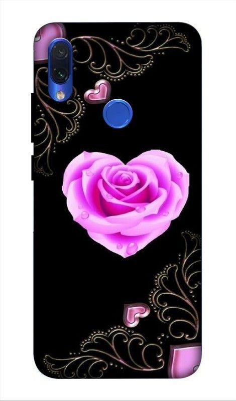 LUCKY MOBI.COM Back Cover for Mi REDMI NOTE 7 ( love , nature, flowers, loving dill multicolour wallpaper) PRINTED BACK COVER  (Multicolor, Waterproof, Pack of: 1)