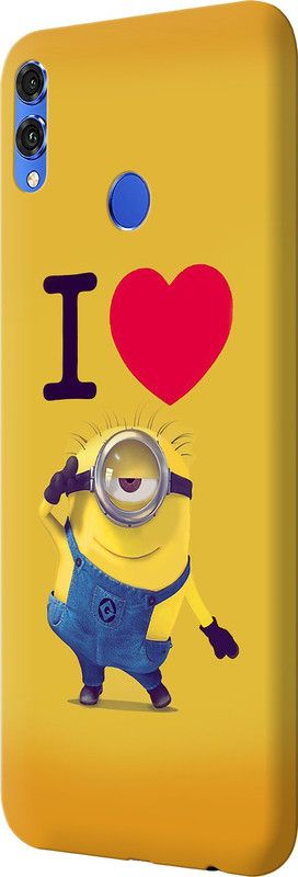 CoDecor Back Cover for Huawei Honor 8X  (Yellow, Hard Case, Pack of: 1)