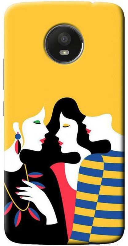 CoDecor Back Cover for Motorola Moto E4 Plus  (Yellow, Pack of: 1)