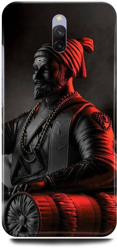 FRONK Back Cover for Redmi 8A Dual, CHATRAPATI, SHIVA, JI, MAHARAJ, MARATHA,HISTORY, KING  (Red, Hard Case, Pack of: 1)