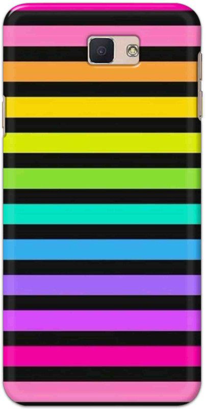 NDCOM Back Cover for Samsung Galaxy On Nxt Hyper Rainbow Stripes Printed  (Multicolor, Hard Case, Pack of: 1)