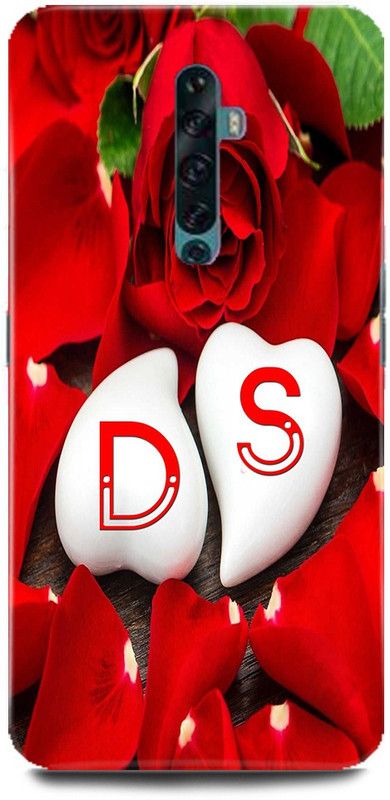 MP ARIES MOBILE COVER Back Cover for OPPO Reno2 F/CPH1989,D Loves S Name,D Name, S Letter, Alphabet,D Love S NAME  (Multicolor, Hard Case, Pack of: 1)