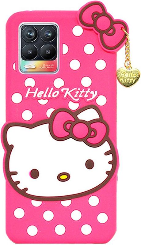 COVERNEW Back Cover for Realme 8 /RMX3085  (Pink, Dual Protection, Pack of: 1)