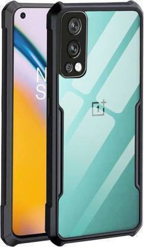 Godric Back Cover for OnePlus Nord 2 5G  (Black, Dual Protection, Pack of: 1)