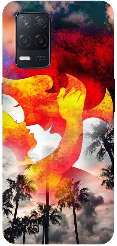 PICHKU Back Cover for REALME 8s 5G  (Multicolor, Hard Case, Pack of: 1)