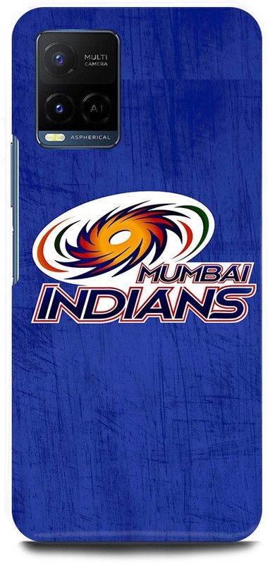 JUGGA Back Cover for Vivo Y21T, V2135, MUMBAI, INDIANS, IPL, TEAM, LOGO  (Blue, Hard Case, Pack of: 1)