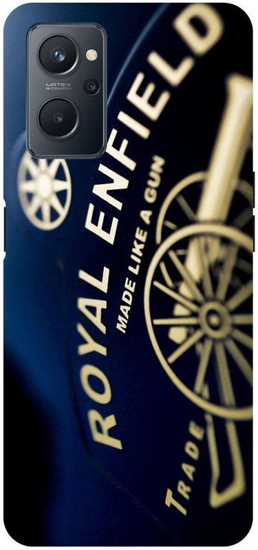 Zaplab Back Cover for OPPO A96, CPH2361 Classic Royal enfield,Bullet Bike Logo Printed Back Cover  (Multicolor, Hard Case, Pack of: 1)