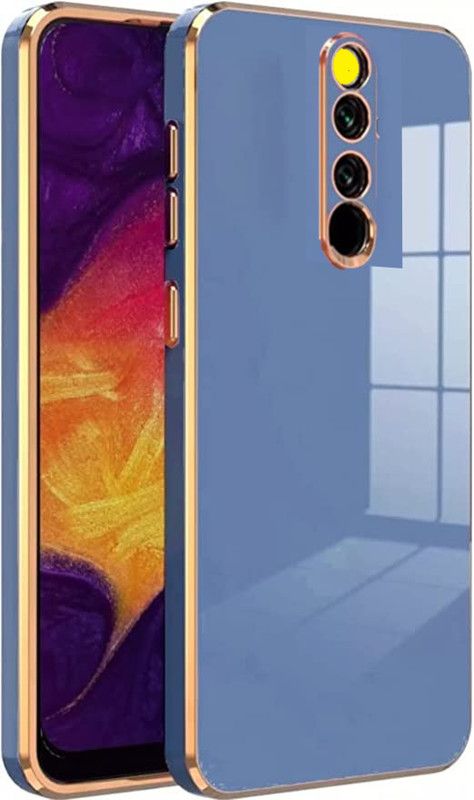 MOZIKON Back Cover for Mi Redmi 8  (Blue, 3D Case, Silicon, Pack of: 1)