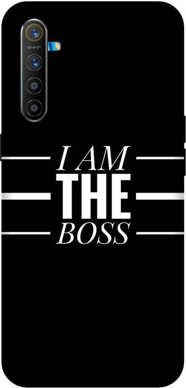SSMORYA Back Cover for Realme X2 black Wallpaper Printed Back Cover  (Multicolor, Waterproof, Pack of: 1)