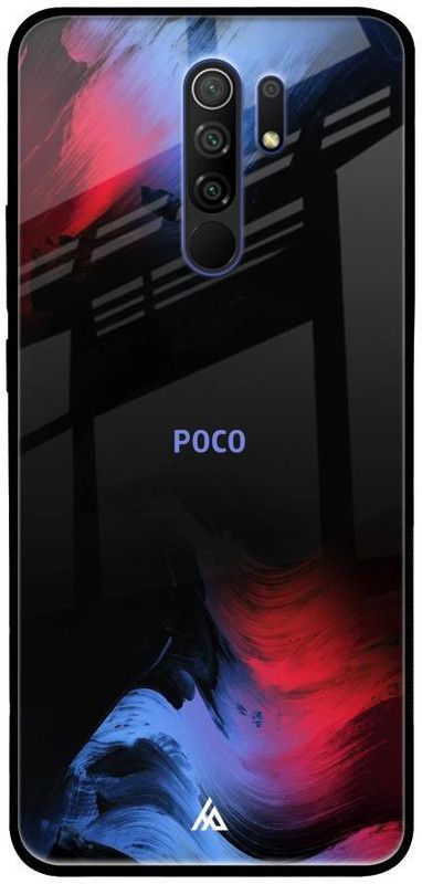 Hocopoco Back Cover for Poco M2  (Multicolor, Grip Case, Silicon, Pack of: 1)