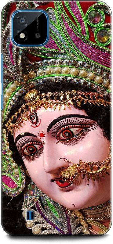 INDICRAFT Back Cover for Realme C11 2021, RMX3231 DURGA MAA, MAA DURGA, GOD  (Multicolor, Dual Protection, Pack of: 1)
