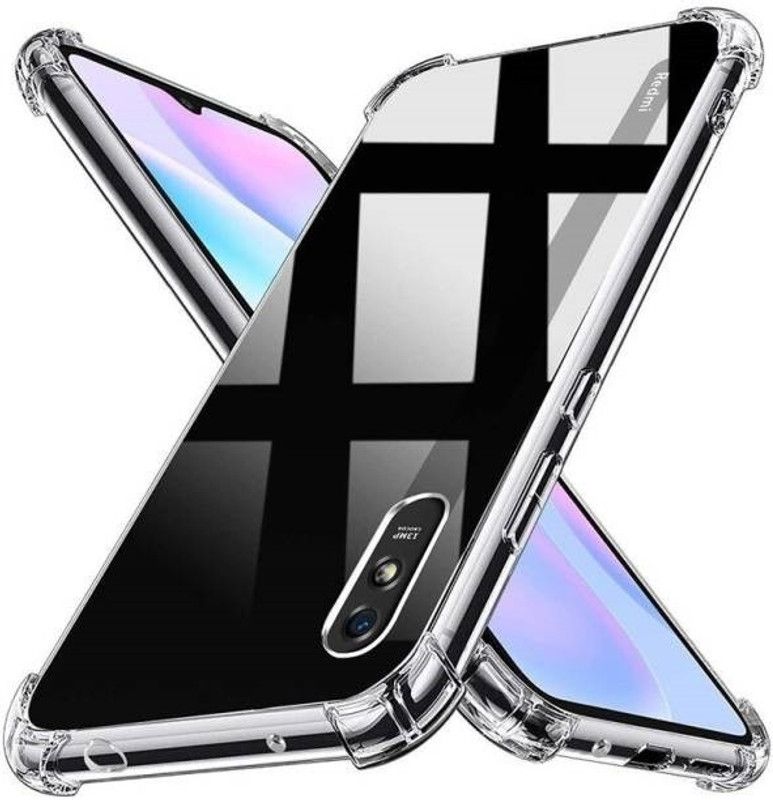 NIKICOVER Back Cover for Mi Redmi 9A  (Transparent, Flexible)