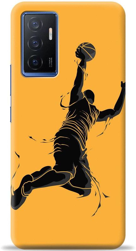 Coverpur Back Cover for Vivo V23e 5G  (Yellow, Shock Proof)