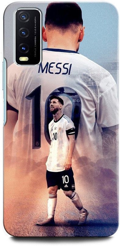 GRAFIQE Back Cover for Vivo Y20G V2037 MESSI, LIONE MESSI, FOTBALL, MESSI 10, BARCELONA, SPORTS  (Multicolor, Shock Proof, Pack of: 1)