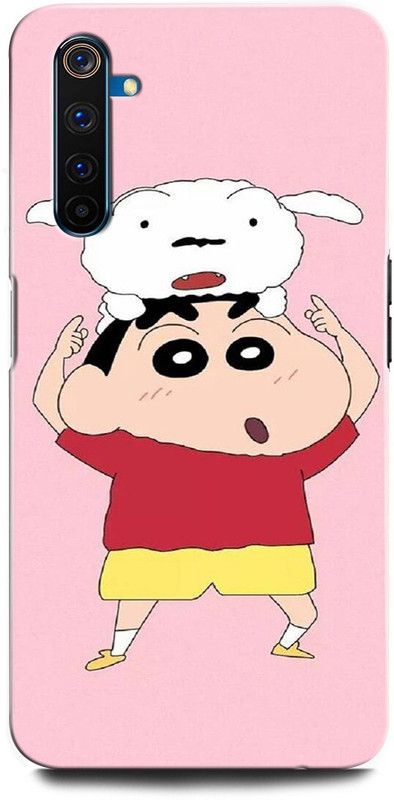 ORBIQE Back Cover for Realme 6 Pro RBS0626IN SHINCHAN, CARTOON. FUNNY, CUTE, SHINCHAN CAT, CRAYON SHINCHAN  (Multicolor, Hard Case, Pack of: 1)