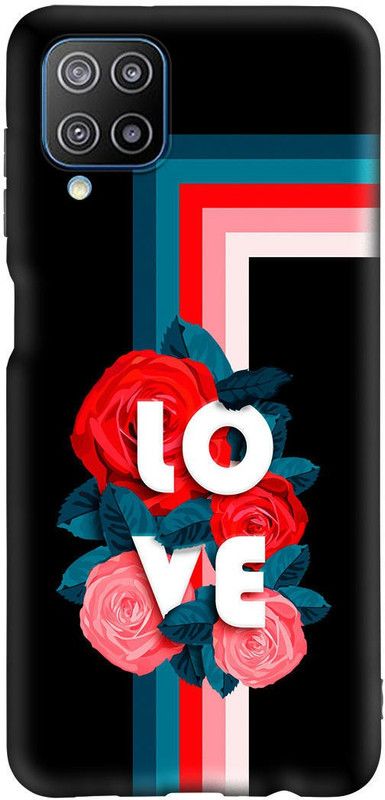 Unique Case Back Cover for SAMSUNG GALAXY F12/M12  (Multicolor)