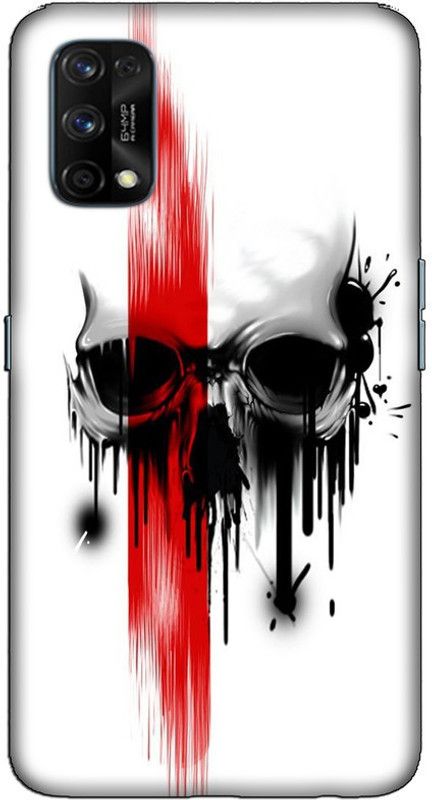 CROKIAN Back Cover for Realme 7 Pro Designer Skeleton Back Cover  (Multicolor, Hard Case, Pack of: 1)