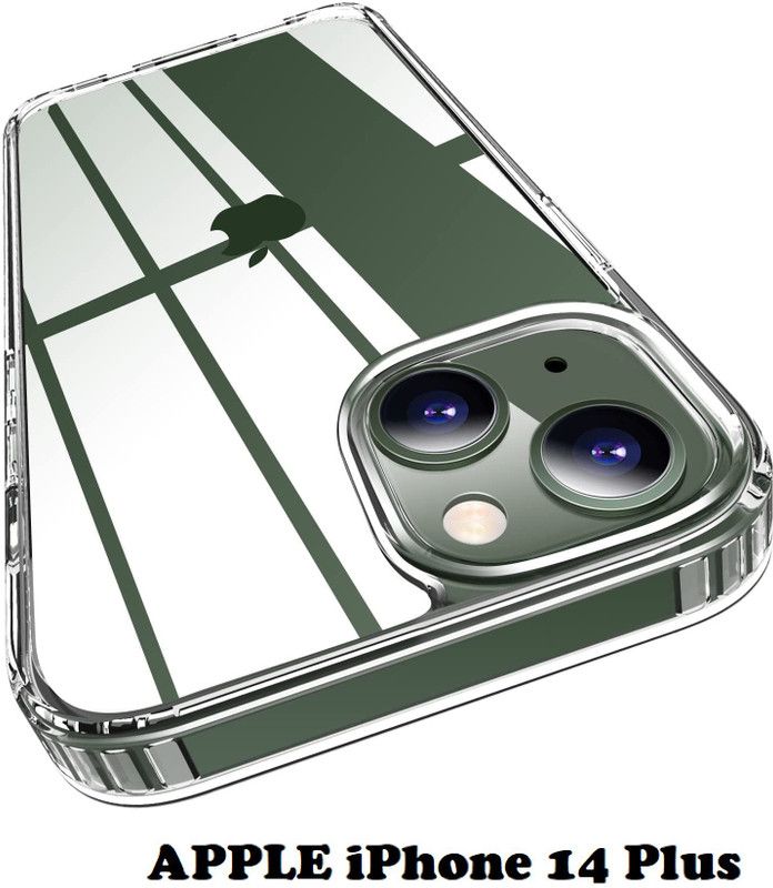 LIKEDESIGN Back Cover for APPLE iPhone 14 Plus, iPhone 14 Plus  (Transparent, Shock Proof, Silicon, Pack of: 1)