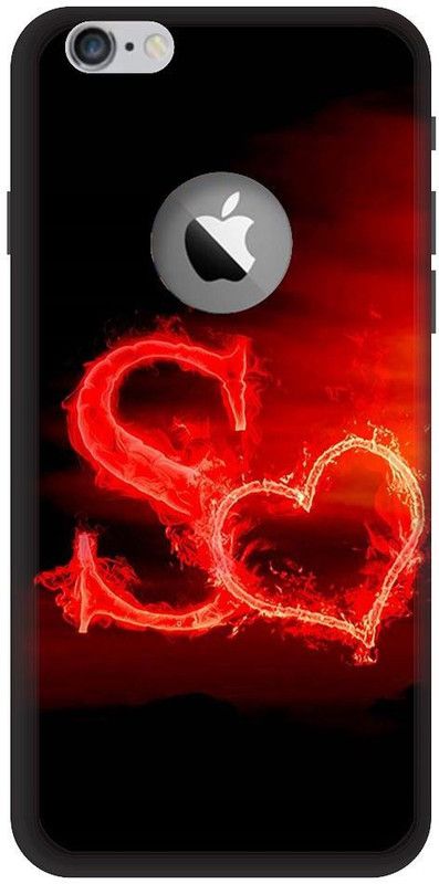 BYXIS Back Cover for iphone 7 cut S letter, Letter S, S word, S name, S  (Multicolor, Shock Proof, Pack of: 1)