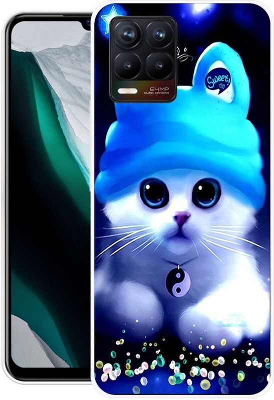 JATLAND Back Cover for Realme 8, Realme 8 Pro, Realme 8 4G  (Multicolor, Silicon)