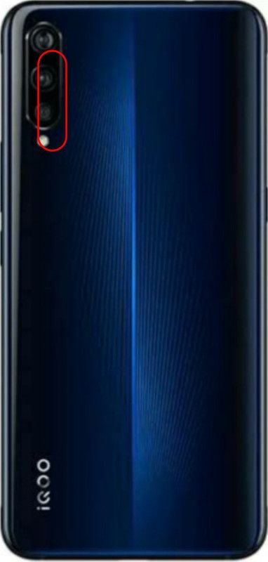 HEAVIN Back Camera Lens Glass Protector for Vivo V3Max  (Pack of: 2)