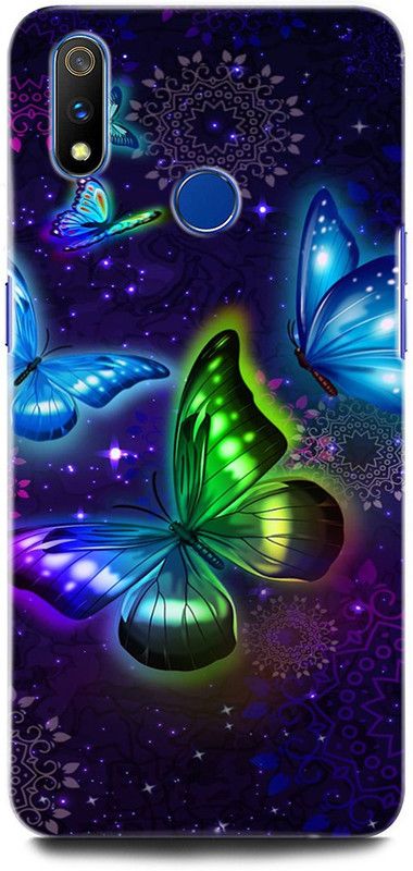 ORBIQE Back Cover for Realme 3i  (Multicolor, Hard Case, Pack of: 1)