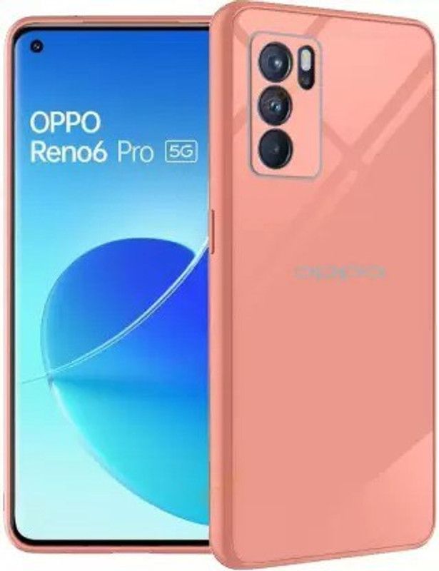3 Sepedge Back Cover for Oppo Reno 6 Pro 5G  (Pink, Pack of: 1)