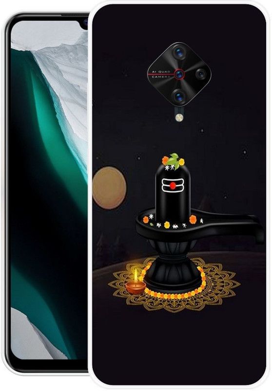 BLUEBUG Back Cover for Vivo S1 Pro  (Black, Grip Case, Silicon, Pack of: 1)