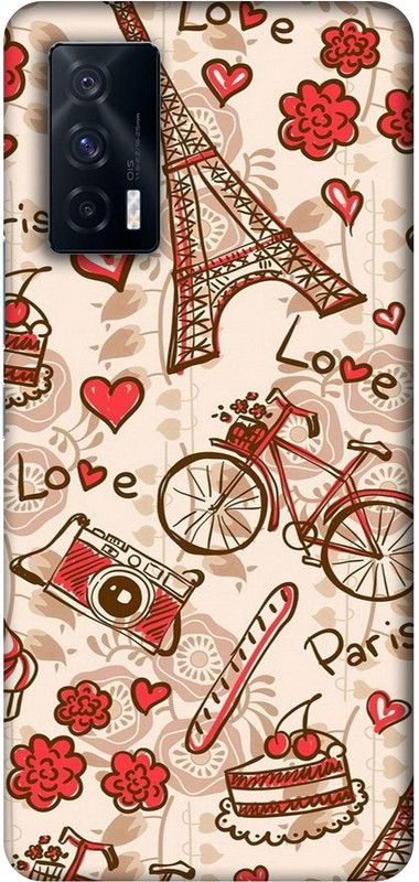 Casotec Back Cover for Vivo iQOO 7  (Multicolor, 3D Case, Pack of: 1)