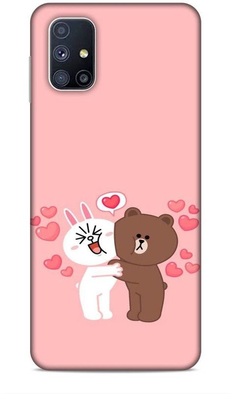 Coverland Back Cover for Samsung Galaxy M51  (Pink)