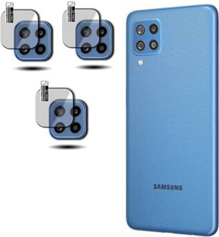 DAFFIN Back Camera Lens Glass Protector for SAMSUNG Galaxy F22  (Pack of: 3)