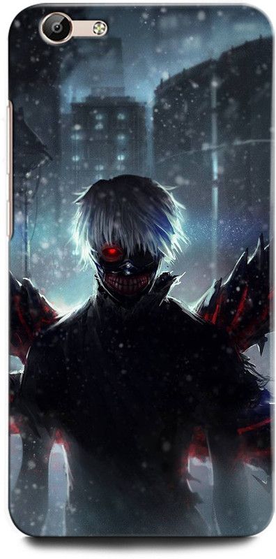 ORBIQE Back Cover for Vivo Y66 1609 KANEKI KEN, ANIME, KANEKI, KEN, MANGA, TOKYO, TOKYO GHOUL  (Multicolor, Hard Case, Pack of: 1)