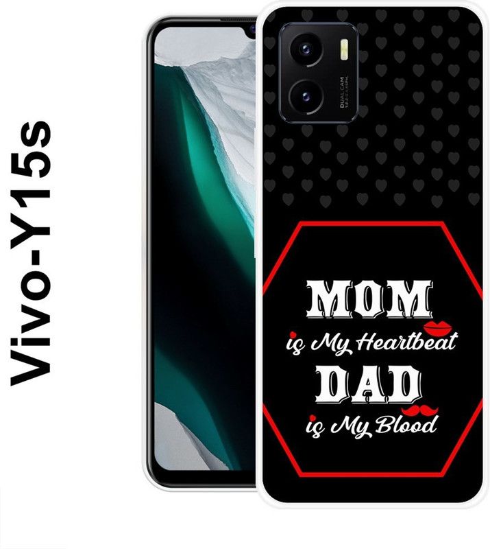 SIMAWAT Back Cover for Vivo Y15s  (Multicolor, Grip Case, Silicon)