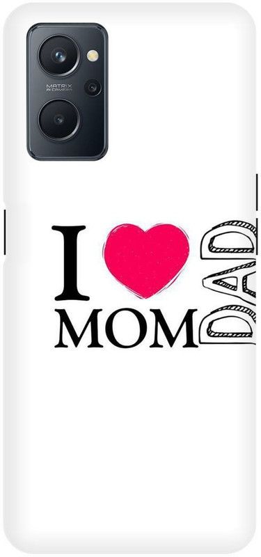 Zaplab Back Cover for OPPO K10, CPH2373 Mom Dad Printed Back Cover  (Multicolor, Hard Case, Pack of: 1)