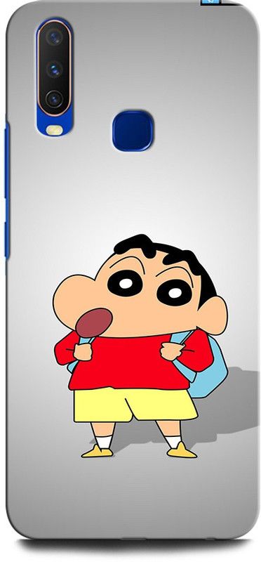 GRAFIQE Back Cover for VIVO Y11 SHINCHAN, CARTOON. FUNNY, CUTE, SHINCHAN  (Multicolor, Shock Proof, Pack of: 1)