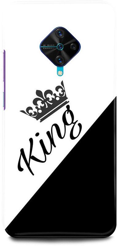 JUGGA Back Cover for Vivo S1 Pro, 1920, KING, PRINCE, RAJA  (White, Hard Case, Pack of: 1)
