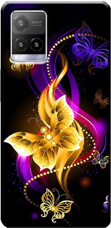 Sheorano Back Cover for Vivo Y21A 2581  (Multicolor, 3D Case, Silicon, Pack of: 1)