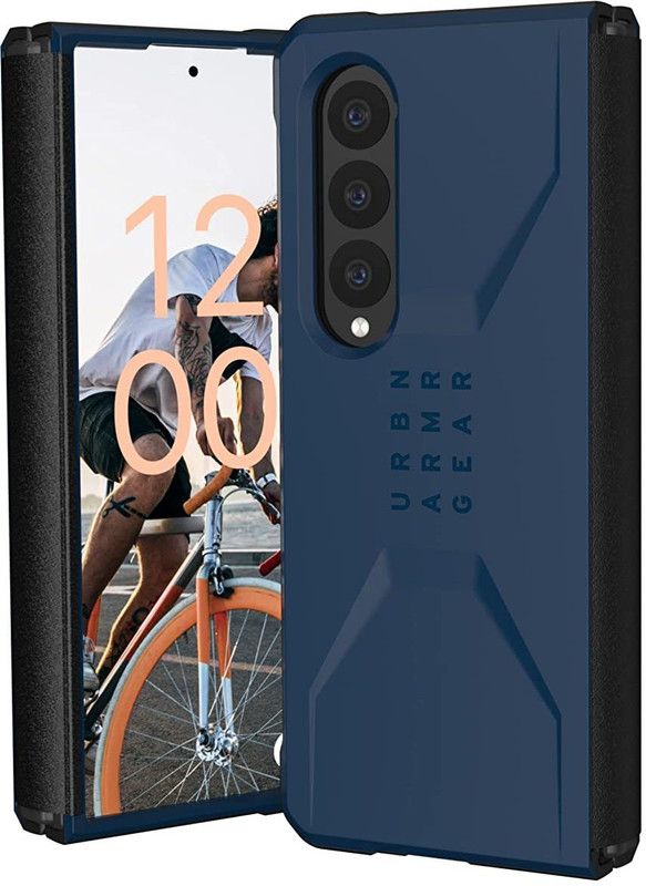Urban Armor Gear Back Cover for Samsung Galaxy Z Fold 4 (2022)  (Blue, Pack of: 1)
