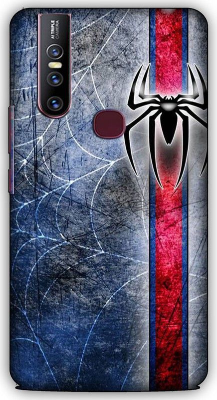 artocus Back Cover for Vivo V15, Vivo V15 Spider Printed Back Cover  (Multicolor, Hard Case, Pack of: 1)
