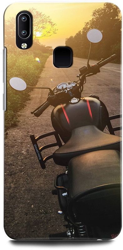 ORBIQE Back Cover for ViVO V9 Youth 1727 BIKE, BULLET, RIDE, RIDER, ROYAL ENFIELD  (Multicolor, Hard Case, Pack of: 1)
